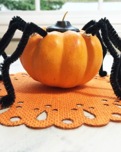 DIY Halloween Spookdorable Spider Candle Holders–As seen on Good Day Columbus Fox 28
