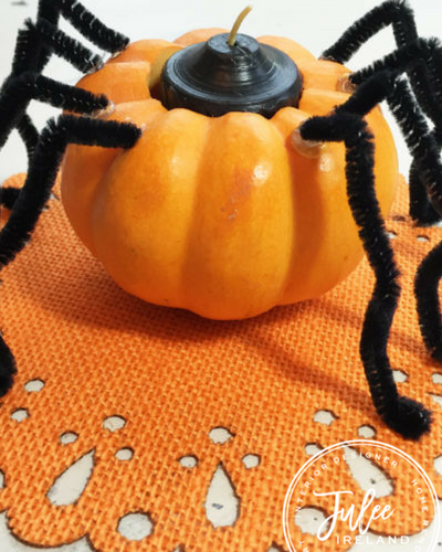 DIY Halloween Spookdorable Spider Candle Holders–As seen on Good Day Columbus Fox 28