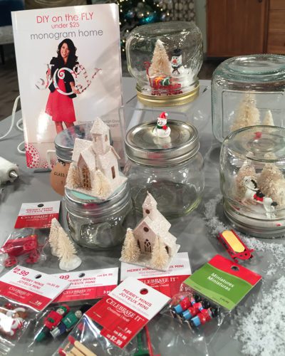 DIY on the FLY Snow Globes As Seen On Good Things Utah
